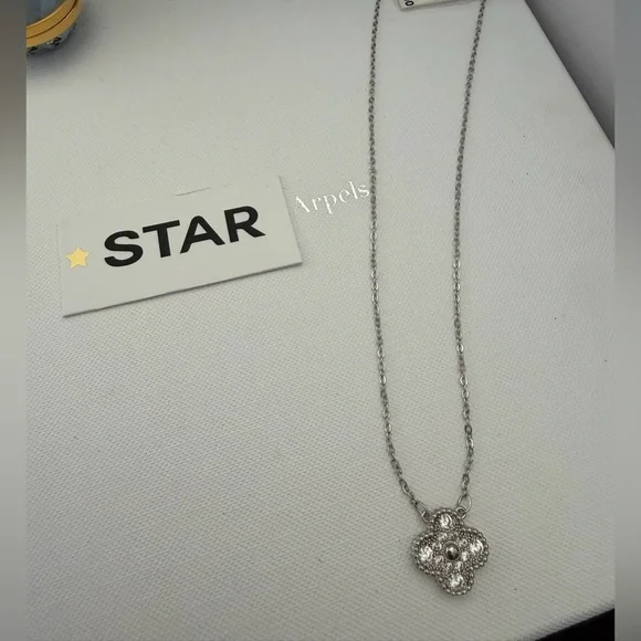 Magical Vintage Arpels Clover Necklace 18k